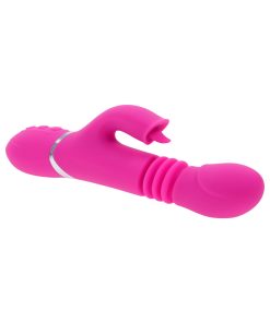 Evolved Pink Dragon Thrusting Dual Vibrator – Rechargeable, Waterproof