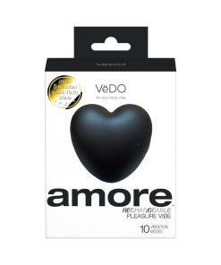 Vedo Amore Rechargeable Pleasure Vibe Black