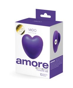 Vedo Amore Rechargeable Pleasure Vibe Purple