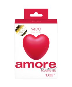 Vedo Amore Rechargeable Pleasure Vibe Red