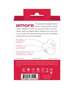 Vedo Amore Rechargeable Pleasure Vibe Red