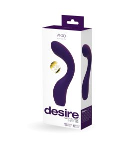 Vedo Desire Rechargeable G-Spot Vibe Purple