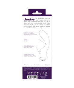 Vedo Desire Rechargeable G-Spot Vibe Purple