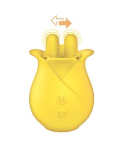 Clit-Tastic Tulip Finger Massager Yellow