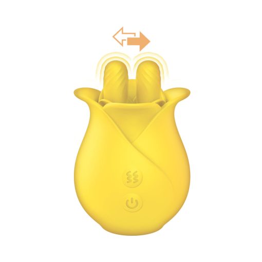 Clit-Tastic Tulip Finger Massager Yellow - Image 3