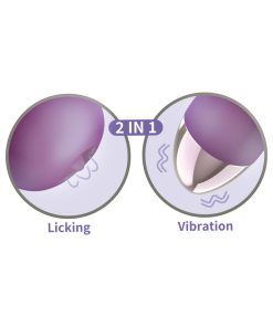 Clit-Tastic Intense Dual Massager Lavender