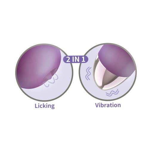 Clit-Tastic Intense Dual Massager Lavender - Image 4