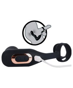 Atomic Inflatable P-Spot Vibe Black