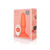 B-Vibe Rimming 2 Rotating And Vibrating Remote Control Plug Orange