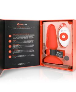 B-Vibe Rimming 2 Rotating And Vibrating Remote Control Plug Orange
