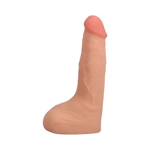 The Realistic Cock Squirting 9.5 In. Ultraskyn Vac-U-Lock Dildo Vanilla - Image 4