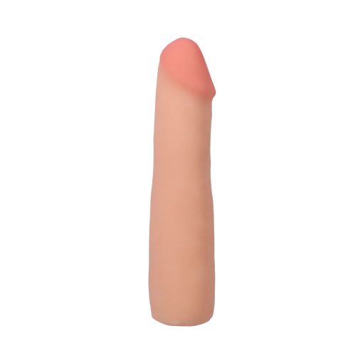 The Realistic Cock 7 In. Ultraskyn Vac-U-Lock Dildo Vanilla - Image 4