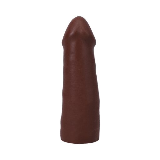 The Realistic Cock 5 In. Ultraskyn Vac-U-Lock Dildo Chocolate - Image 3