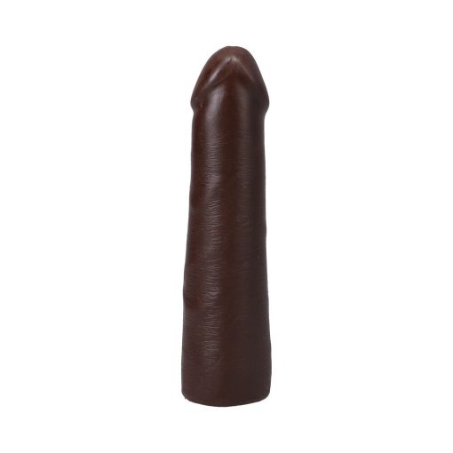 The Realistic Cock 7 In. Ultraskyn Vac-U-Lock Dildo Chocolate - Image 3