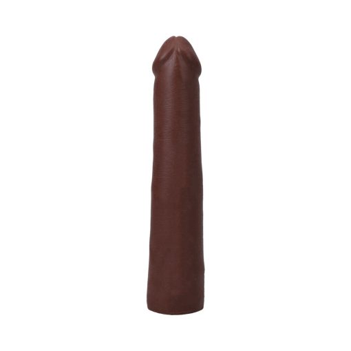 The Realistic Cock 9 In. Ultraskyn Vac-U-Lock Dildo Chocolate - Image 3