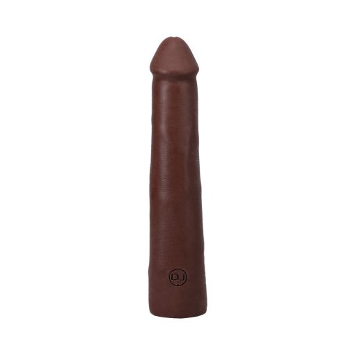 The Realistic Cock 9 In. Ultraskyn Vac-U-Lock Dildo Chocolate - Image 5