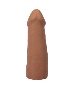 The Realistic Cock 5 In. Ultraskyn Vac-U-Lock Dildo Caramel