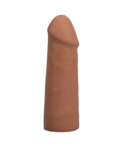 The Realistic Cock 5 In. Ultraskyn Vac-U-Lock Dildo Caramel