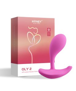 Honey Play Box Oly 2 Pressure Sensing App-Enabled Wearable Vibrator Pink