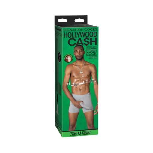 Signature Cocks Hollywood Cash 11 In. Ultraskyn Vac-U-Lock Dildo