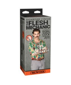 Signature Cocks The Flesh Mechanic 7.5 In. Ultraskyn Vac-U-Lock Dildo
