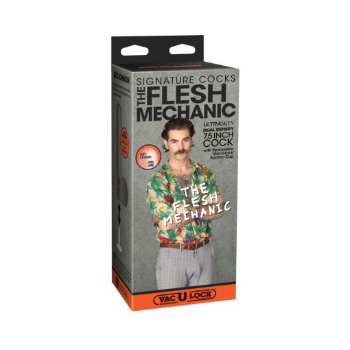 Signature Cocks The Flesh Mechanic 7.5 In. Ultraskyn Vac-U-Lock Dildo