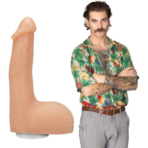 Signature Cocks The Flesh Mechanic 7.5 In. Ultraskyn Vac-U-Lock Dildo - Image 2