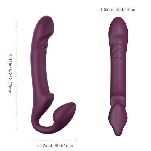 Honey Play Box Bliss Rotating Head Strapless Strap-On - Image 6