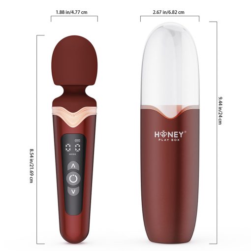 Honey Play Box Stormi Powerful Wand Massager With Charging Case - Image 3