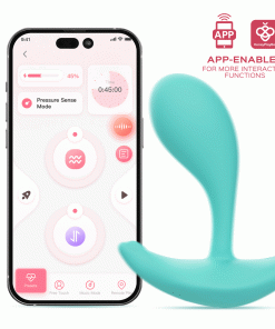 Honey Play Box Oly 2 Pressure Sensing App-Enabled Wearable Vibrator Blue