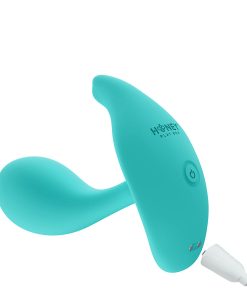 Honey Play Box Oly 2 Pressure Sensing App-Enabled Wearable Vibrator Blue