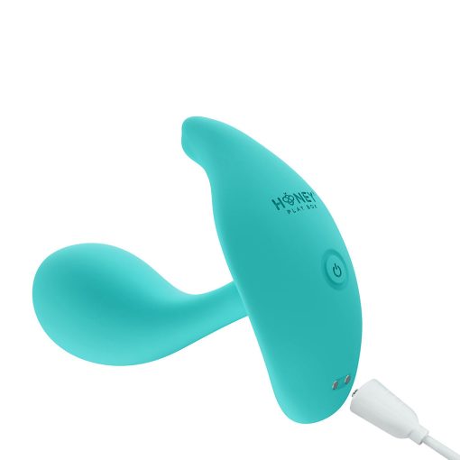 Honey Play Box Oly 2 Pressure Sensing App-Enabled Wearable Vibrator Blue - Image 4