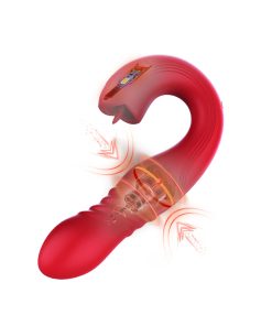 Honey Play Box Joi Thrust 2 App-Controlled Thrusting Vibrator & Clit Licker