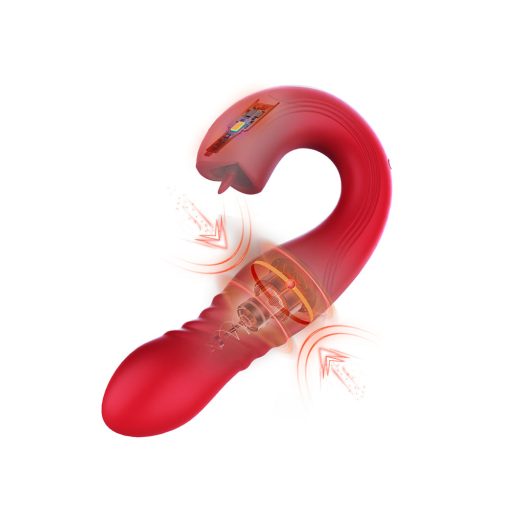 Honey Play Box Joi Thrust 2 App-Controlled Thrusting Vibrator & Clit Licker - Image 5