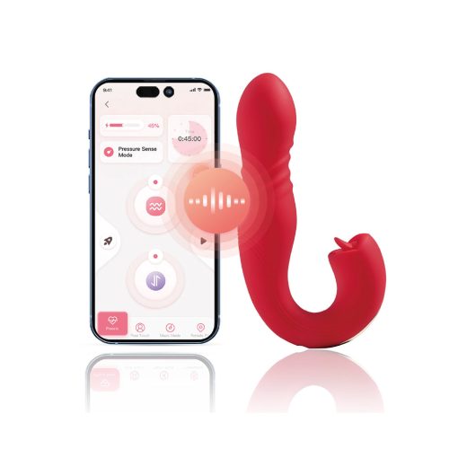 Honey Play Box Joi Thrust 2 App-Controlled Thrusting Vibrator & Clit Licker - Image 6