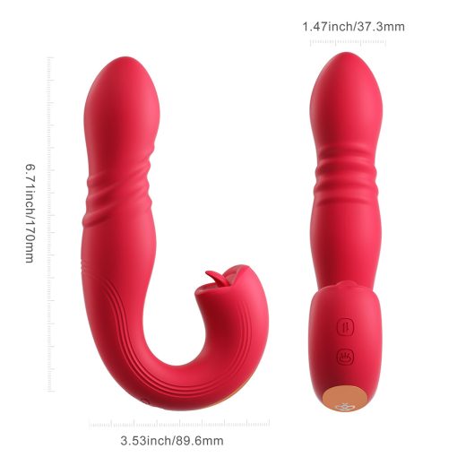 Honey Play Box Joi Thrust 2 App-Controlled Thrusting Vibrator & Clit Licker - Image 8