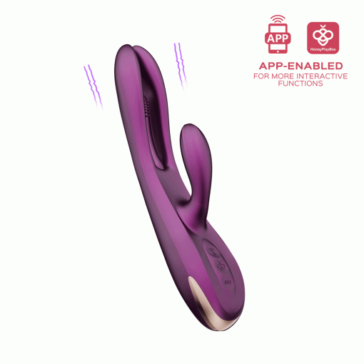 Honey Play Box Terri App-Controlled Kinky Finger Tapping Rabbit Vibrator - Image 2