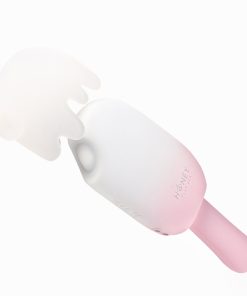 Honey Play Box Bite Me Sucking Tapping & Vibrating Cream Pop Stimulator Pink