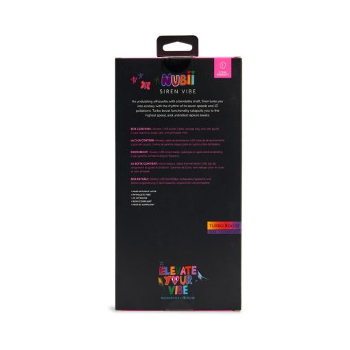 Nu Sensuelle Siren Nubii G-Spot Vibe W/ Hinge Pink - Image 6