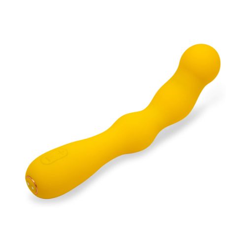 Nu Sensuelle Siren Nubii G-Spot Vibe W/ Hinge Yellow - Image 5