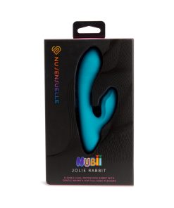 Nu Sensuelle Jolie Nubii Warming Mini Rabbit Vibrator – Blue, Waterproof