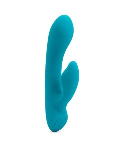 Nu Sensuelle Jolie Nubii Warming Mini Rabbit Vibrator – Blue, Waterproof