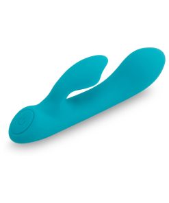 Nu Sensuelle Jolie Nubii Warming Mini Rabbit Vibrator – Blue, Waterproof