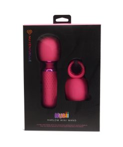 Nu Sensuelle Harlow Nubii Mini Wand W/ Masturbator Pink