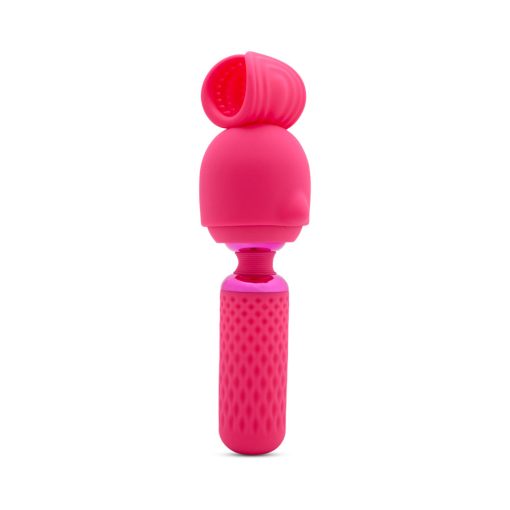 Nu Sensuelle Harlow Nubii Mini Wand W/ Masturbator Pink - Image 3