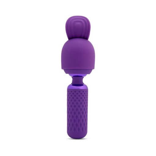 Nu Sensuelle Harlow Nubii Mini Wand W/ Masturbator Purple - Image 7