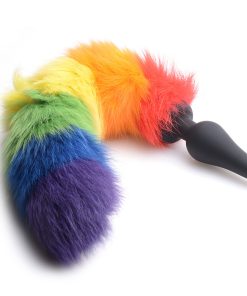 Tailz Rainbow Tail Silicone Butt Plug