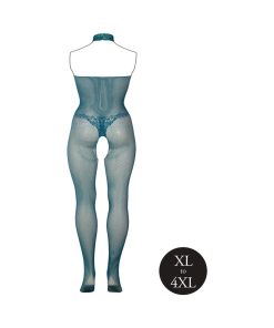 Le Desir Fishnet And Lace Bodystocking Ocean Deep Queen Size