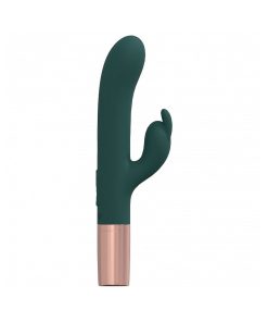 Loveline Traveler Rabbit Silicone Rechargeable Splashproof Forest Green