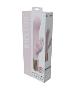 Loveline Traveler Rabbit Silicone Rechargeable Splashproof Pink